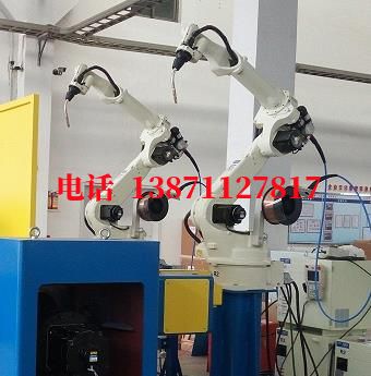 镜湖弧焊机器人工作站